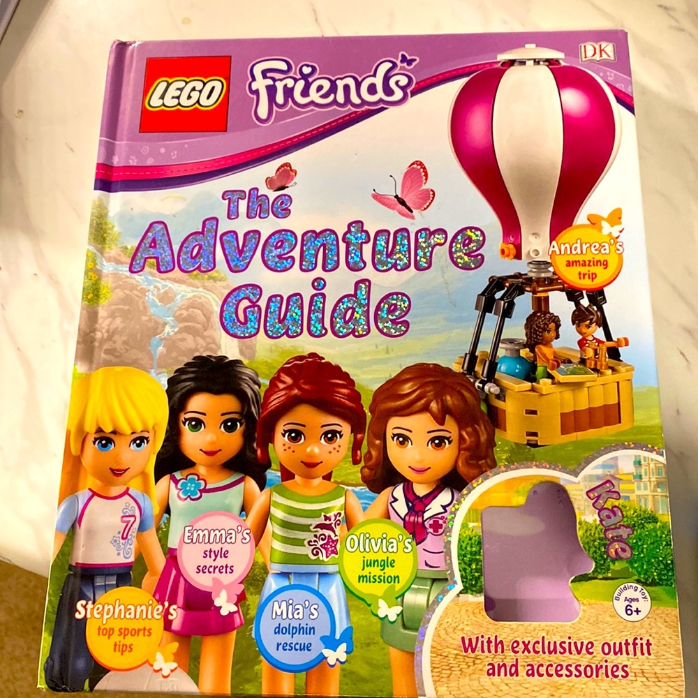Hardcover Lego Friends Adventure Guide